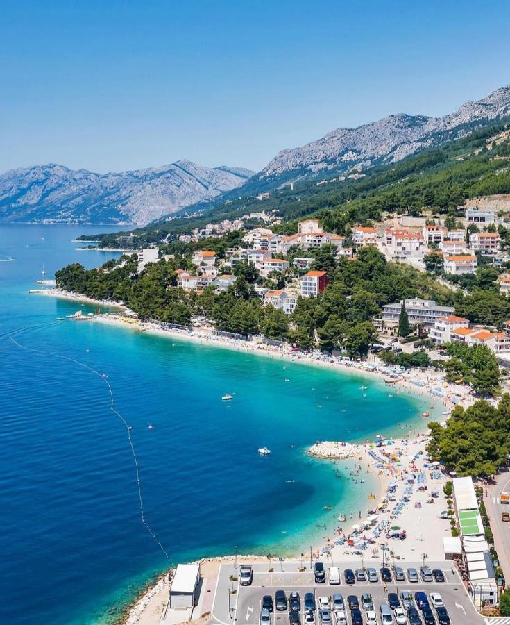Villa Ruza 30M From The Beach Baška Voda المظهر الخارجي الصورة